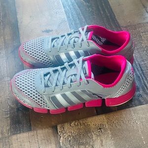 Adidas Clima Cool Gray & Pink Running shoes